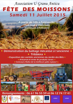 Antisanti : Granu anticu fête les moissons Antisanti : Granu anticu fête les moissons