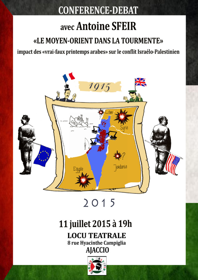 Conférence-débat avec Antoine Sfeir le samedi 11 juillet à Locu Teatrale