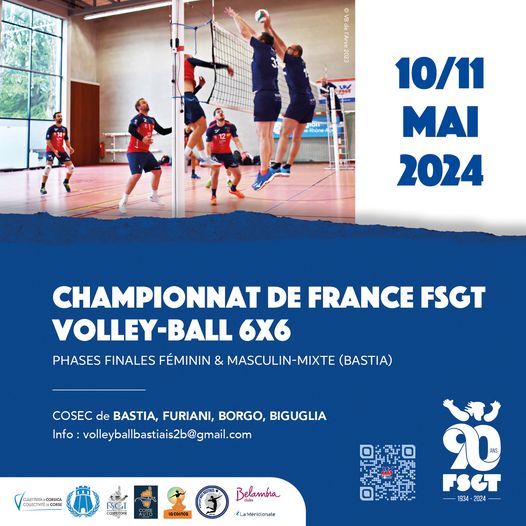  La Corse accueille les championnats de France FSGT de volley-ball et de judo