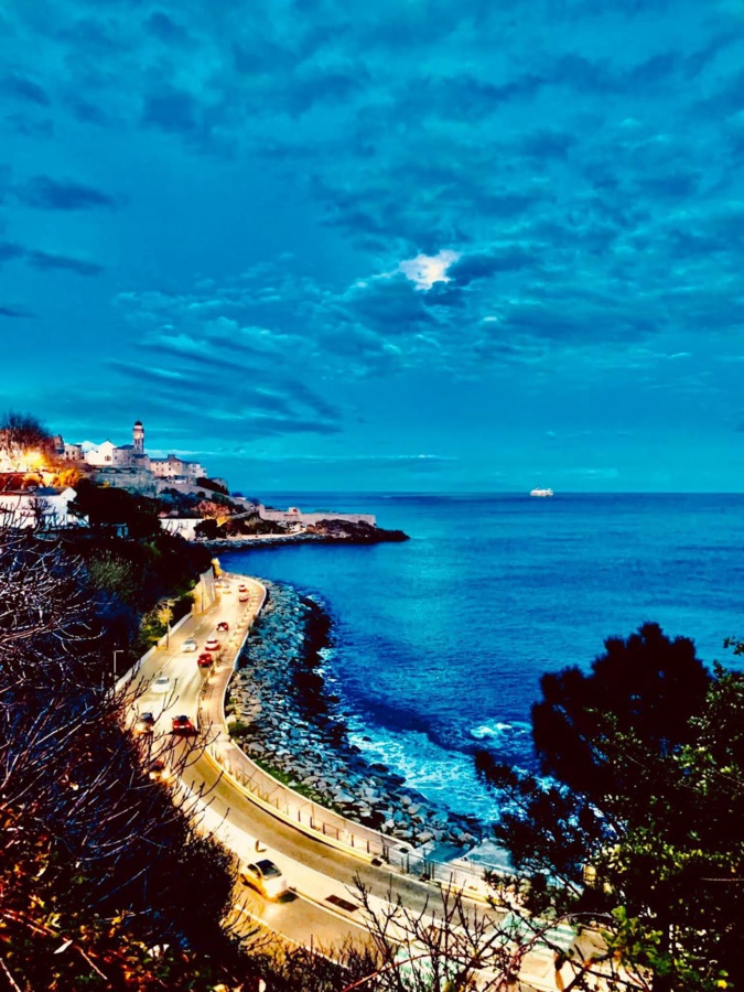 La photo du jour : début de soirée à Bastia La photo du jour : début de soirée à Bastia