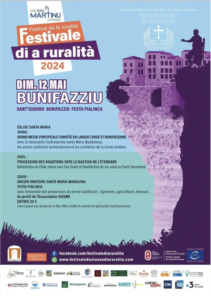 A Via San Martinu : U Festivale di a ruralità 2024 fête A Sant’Isidoru à Bunifazziu  