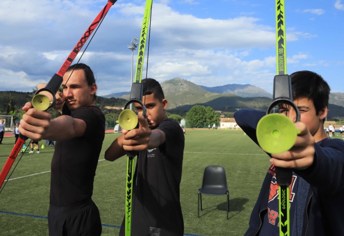 Corte : des mini-olympiades avant le passage de la flamme Corte : des mini-olympiades avant le passage de la flamme