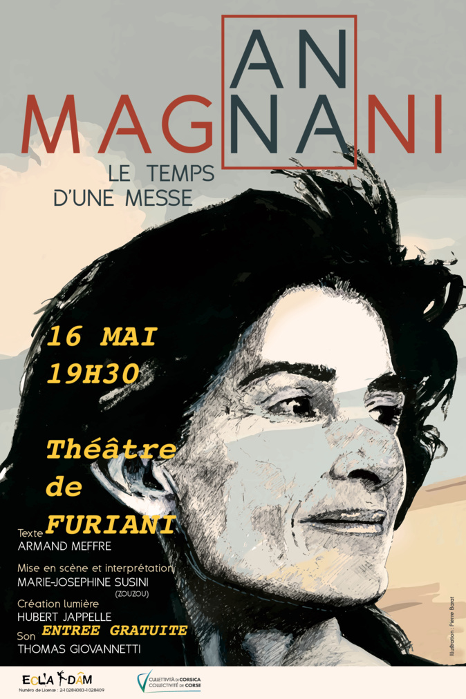 "Anna Magnani, le temps d’une messe" : Marie-Joséphine Susini l’interprètera sur la scène du théâtre de Furiani 