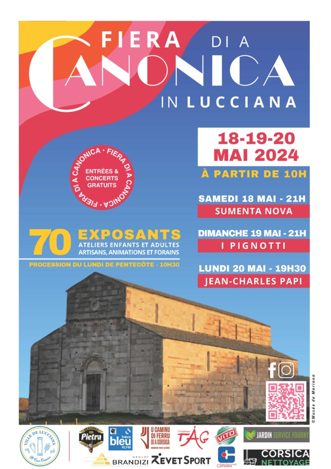 La 128ème édition de A Fiera di a Canonica c'est ce week-end ! La 128ème édition de A Fiera di a Canonica c'est ce week-end !