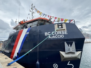 Le BC Corse a rejoint l'armement des Phares et Balises à Ajaccio fin 2023 Le BC Corse a rejoint l'armement des Phares et Balises à Ajaccio fin 2023