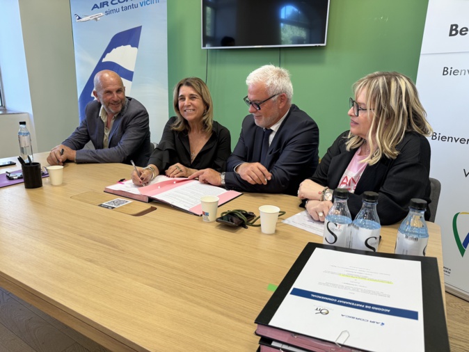 Tourisme : Air Corsica, l’ATC et la FROSTI s’unissent autour d’un dispositif inédit pour réduire le coût des transports