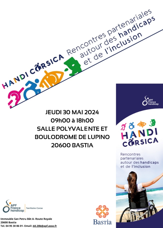 Bastia accueille la troisième édition de Handi Corsica Bastia accueille la troisième édition de Handi Corsica