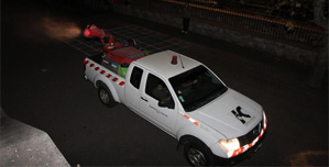 Ajaccio : Opération de démoustication préventive de La Madonuccia au Parc Berthault Ajaccio : Opération de démoustication préventive de La Madonuccia au Parc Berthault