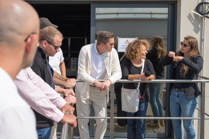 Avec l'équipe du Domaine Avec l'équipe du Domaine