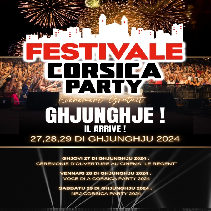 Bastia : le festival Corsica Party revient pour une nouvelle édition du 27 au 29 juin Bastia : le festival Corsica Party revient pour une nouvelle édition du 27 au 29 juin