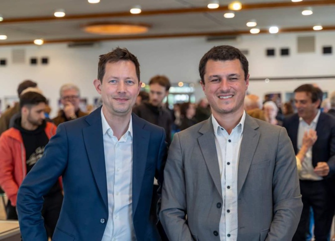 Jean-Alain Tarelli avec François-Xavier Bellamy Jean-Alain Tarelli avec François-Xavier Bellamy