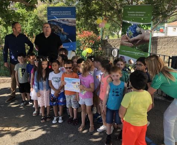 La classe de grandes sections de maternelle de l'école Defendini La classe de grandes sections de maternelle de l'école Defendini