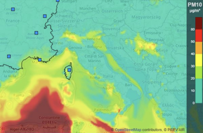 Capture écran Qualit'Air Capture écran Qualit'Air
