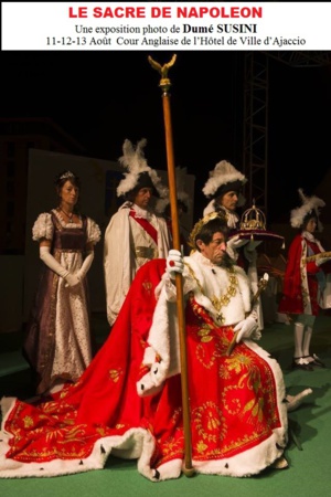 "Le Sacre de Napoléon" : Une exposition de Dumé Susini à Ajaccio "Le Sacre de Napoléon" : Une exposition de Dumé Susini à Ajaccio