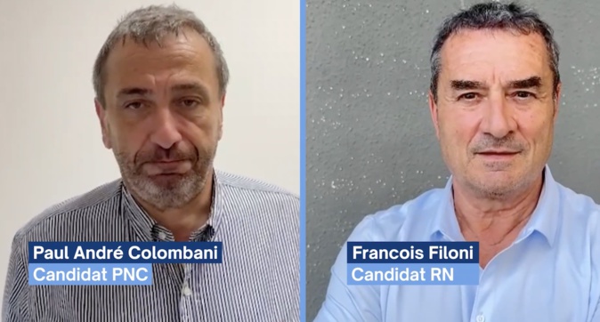 Les deux candidats Les deux candidats