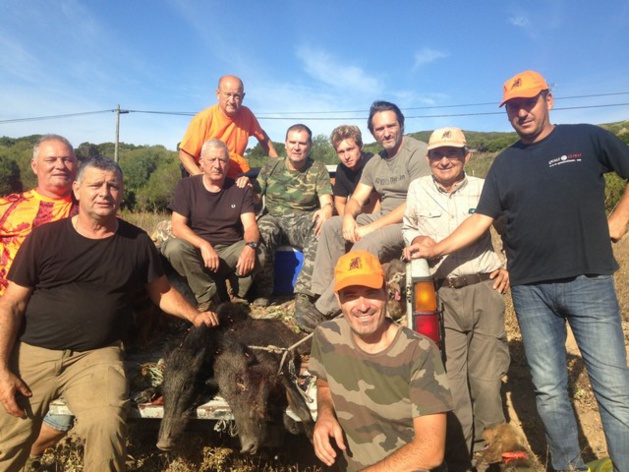 Ouverture fructueuse de la chasse à Luccipeù