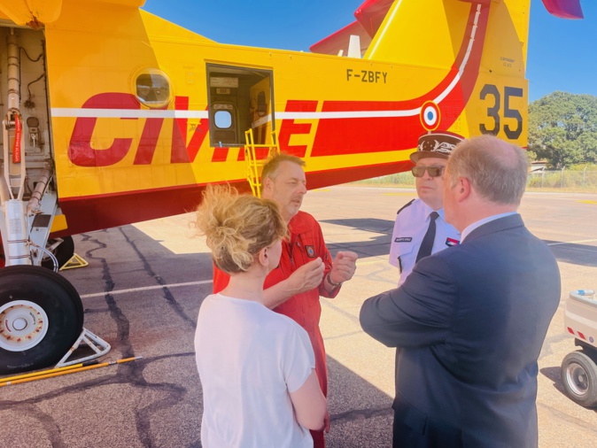 Corse-du-Sud : Un dispositif et des moyens de lutte toujours aussi importants Corse-du-Sud : Un dispositif et des moyens de lutte toujours aussi importants