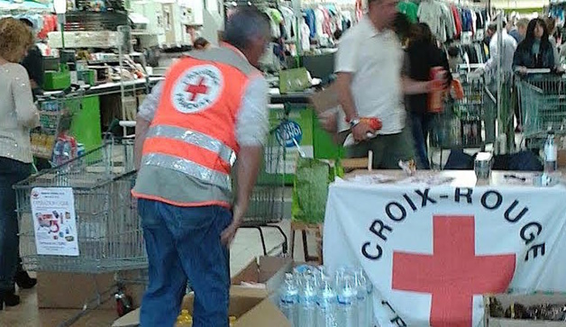 Croix rouge : Opération caddie à Porticcio