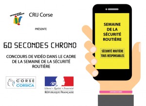 CRIJ Corse : "60 secondes chrono" pour sensibiliser aux dangers liés à l’alcool et à la vitesse au volant