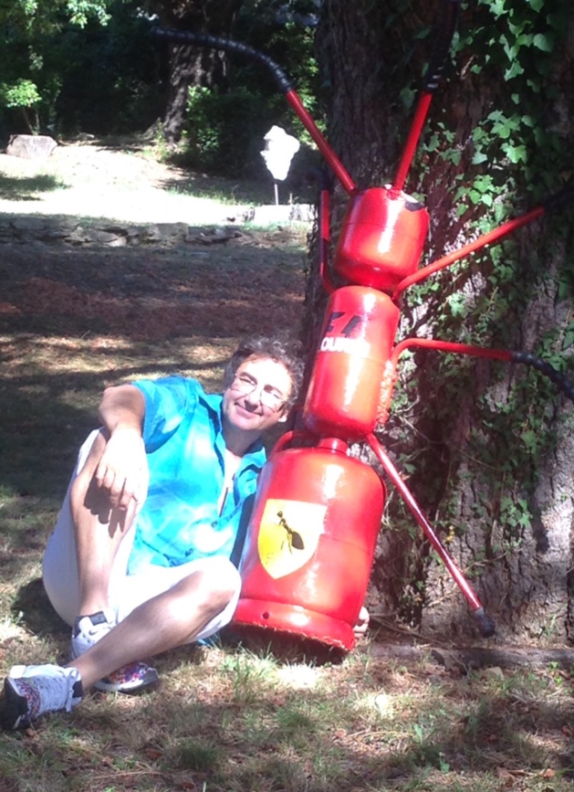 Les "Gas" mettent le cap... avec Joseph Zanni, artiste plasticien "recycleur" de... bouteilles gaz !