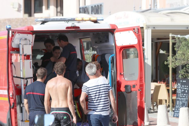 Un wake-boarder se blesse au large de Calvi Un wake-boarder se blesse au large de Calvi