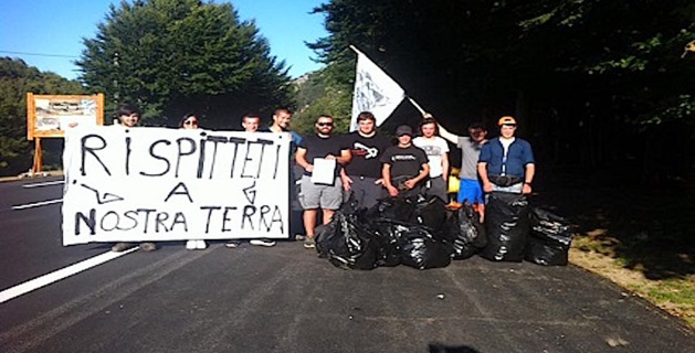 Vizzavona pulita ! : A Ghjuventu Independentista se mobilise Vizzavona pulita ! : A Ghjuventu Independentista se mobilise