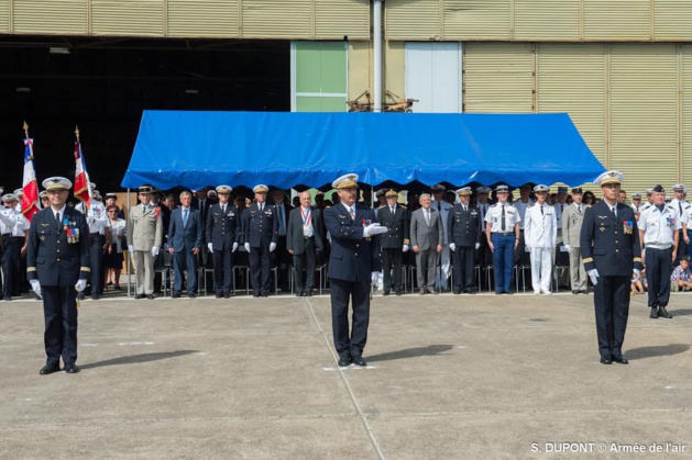 Prise de commandement à la  Base aérienne 126 « Capitaine Preziosi » de Ventiseri-Solenzara 
