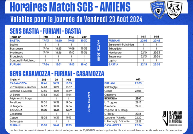Un trenu per Furiani Un trenu per Furiani
