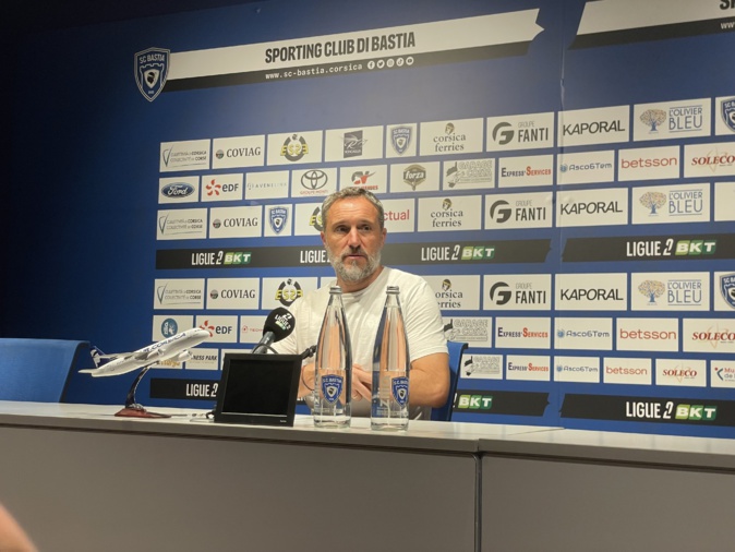 Benoît Tavenot (SC Bastia) : "J’ai dit aux joueurs de puiser dans l’énergie du stade et de se lâcher" Benoît Tavenot (SC Bastia) : "J’ai dit aux joueurs de puiser dans l’énergie du stade et de se lâcher"