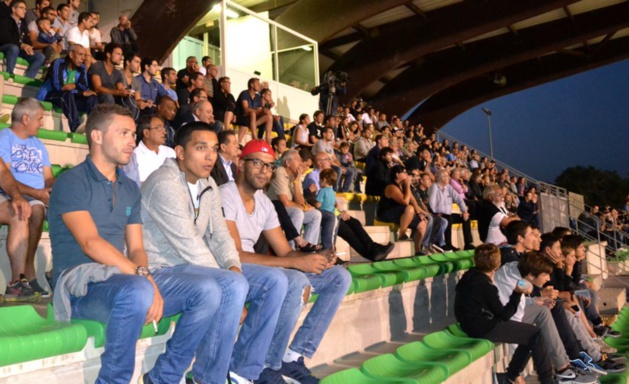 Le public était venu nombreux au stade Claude Papi (Alcudina.fr)