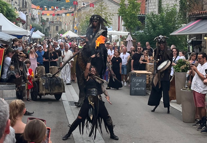 La 12e édition des Médiévales de Levie a attiré un public nombreux La 12e édition des Médiévales de Levie a attiré un public nombreux