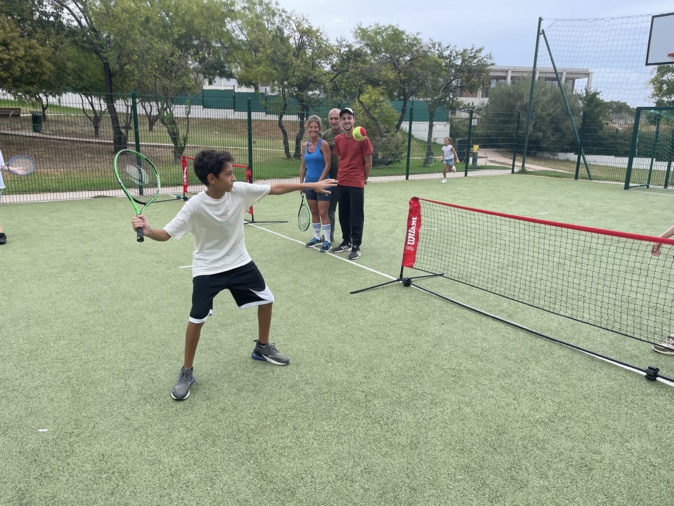 1ère séance d'urban tennis à Bastia 1ère séance d'urban tennis à Bastia