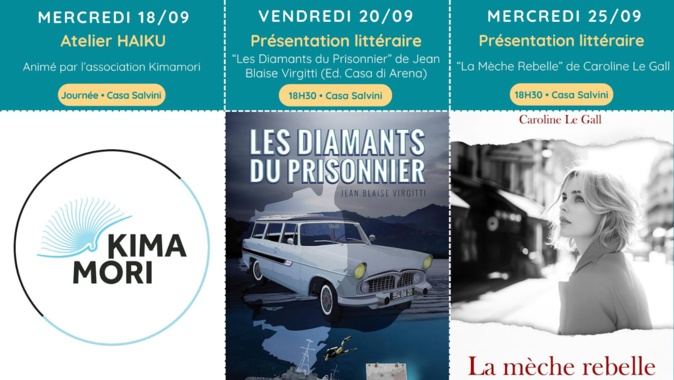 A Lisula, Artelibri place la rentrée sous le signe de la littérature et de la poésie A Lisula, Artelibri place la rentrée sous le signe de la littérature et de la poésie