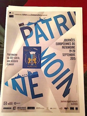 Journées du Patrimoine à Ajaccio : Etablir un pont entre passé et futur Journées du Patrimoine à Ajaccio : Etablir un pont entre passé et futur