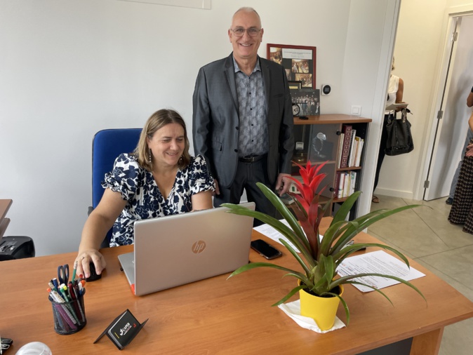 Louis Constant et l'U2P dans de nouveaux locaux. Louis Constant et l'U2P dans de nouveaux locaux.