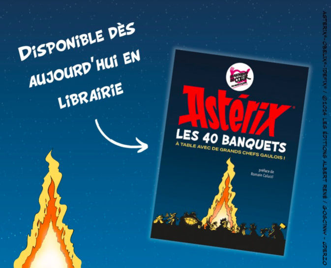 Banquets corses et gaulois : Astérix s’engage pour les Restos du Cœur Banquets corses et gaulois : Astérix s’engage pour les Restos du Cœur