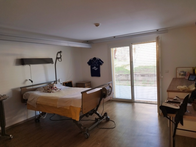 Une chambre de l'EHPAD, aujourd'hui rénovée. Une chambre de l'EHPAD, aujourd'hui rénovée.
