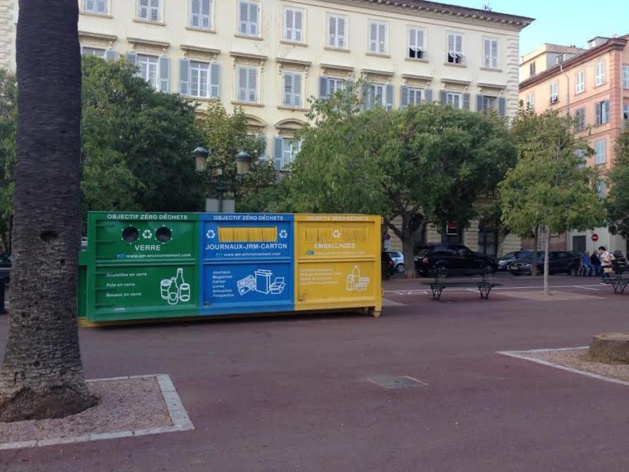 Déchets : Trois nouvelles bennes de tri à Bastia et Furiani