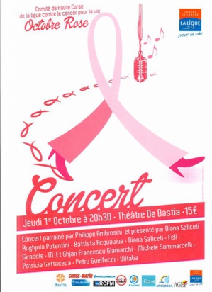 Octobre Rose : Les chanteurs corses se mobilisent à Bastia Octobre Rose : Les chanteurs corses se mobilisent à Bastia