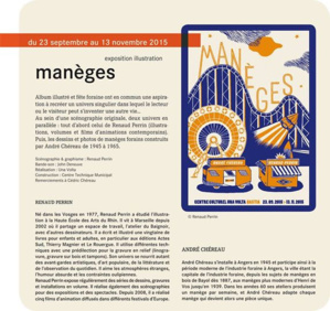 Bastia : L'exposition "Manège" de Renaud Perrin et André Chereau au Centre Culturel Una Volta