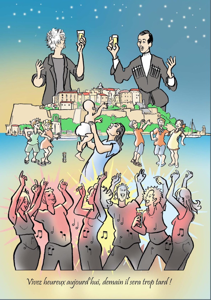 Le dessin de Battì : "La Balade de Tao" Le dessin de Battì : "La Balade de Tao"