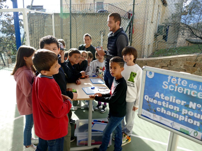 Fête de la Science : 180 élèves explorent la vie marine à Moltifao Fête de la Science : 180 élèves explorent la vie marine à Moltifao