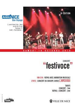 Le 8e Festivoce de Nice aura lieu samedi