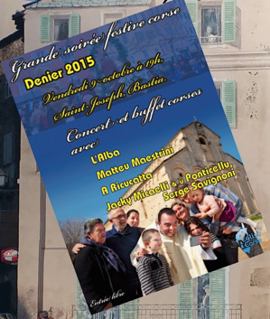 Bastia : Soirée festive à Saint-Joseph pour le Denier 2015 Bastia : Soirée festive à Saint-Joseph pour le Denier 2015