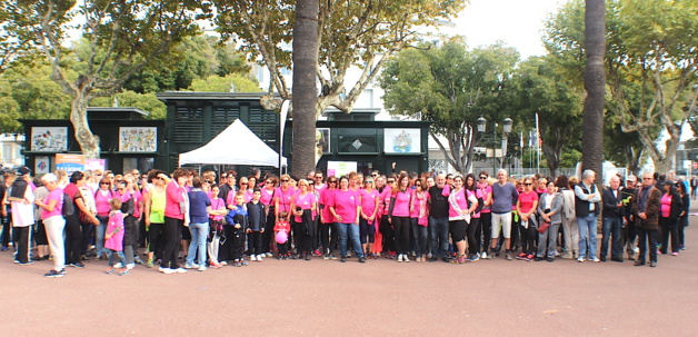 Cancer : Plus de 1 000 personnes ont marché avec les femmes en Haute-Corse