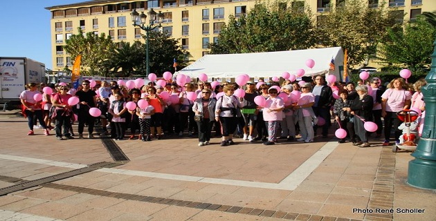 Octobre Rose : Les Ajacciens ont marché pour le dépistage du cancer du sein