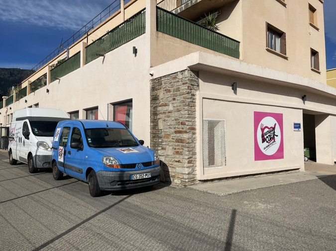 Le Centre de distribution des Restos du Coeur à Bastia. Le Centre de distribution des Restos du Coeur à Bastia.