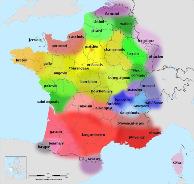 les langues régionales en France
