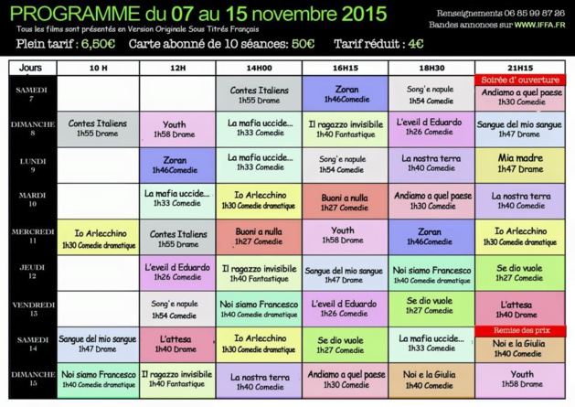 Le 17ème Festival du film Italien d'Ajaccio, c'est tout de suite! Le 17ème Festival du film Italien d'Ajaccio, c'est tout de suite!