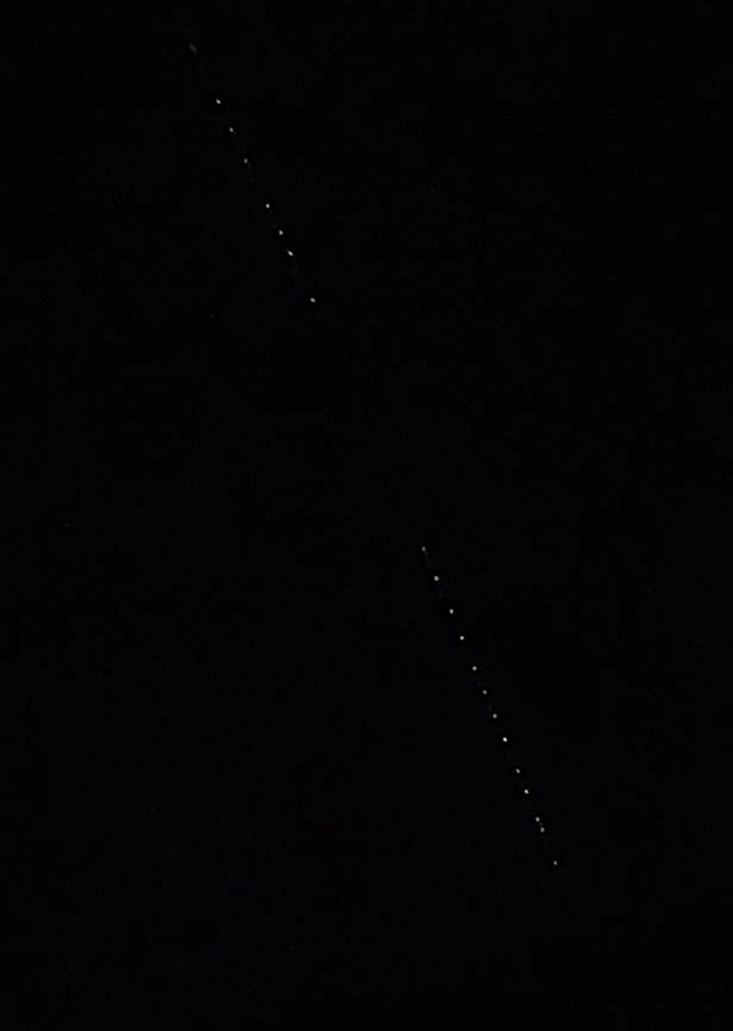 Centre-Corse : le Starlink de SpaceX au-dessus de nos têtes Centre-Corse : le Starlink de SpaceX au-dessus de nos têtes